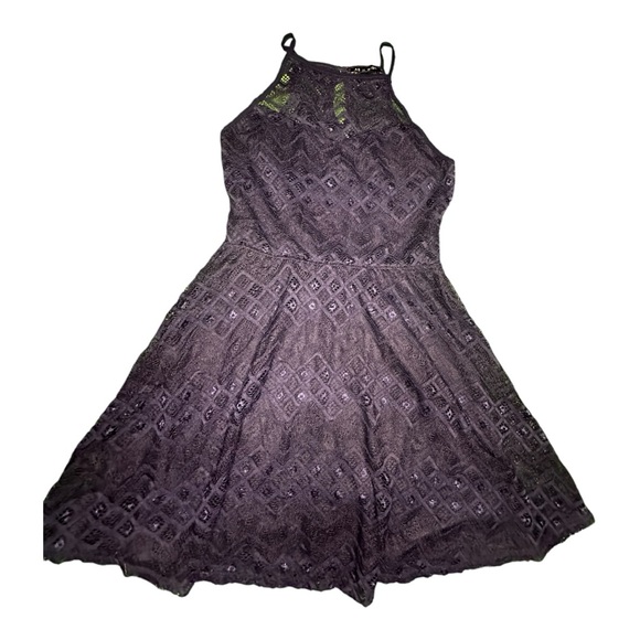 True Blue Lace Skater Dress - Picture 1 of 2